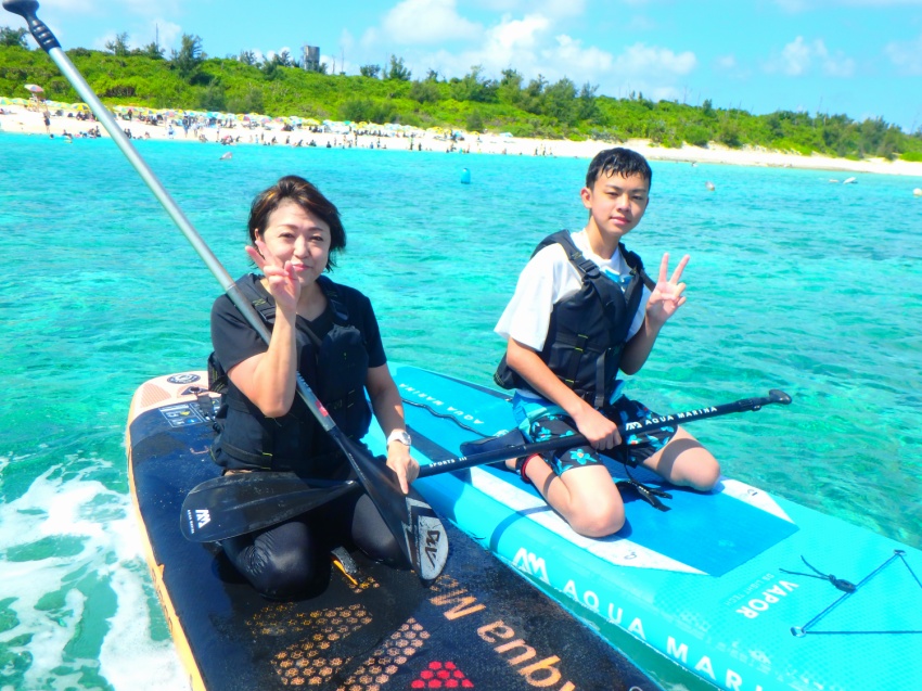 いい天気でしたね(*^^)v【沖縄マリンスポーツ専門店★水納島マーメイド】